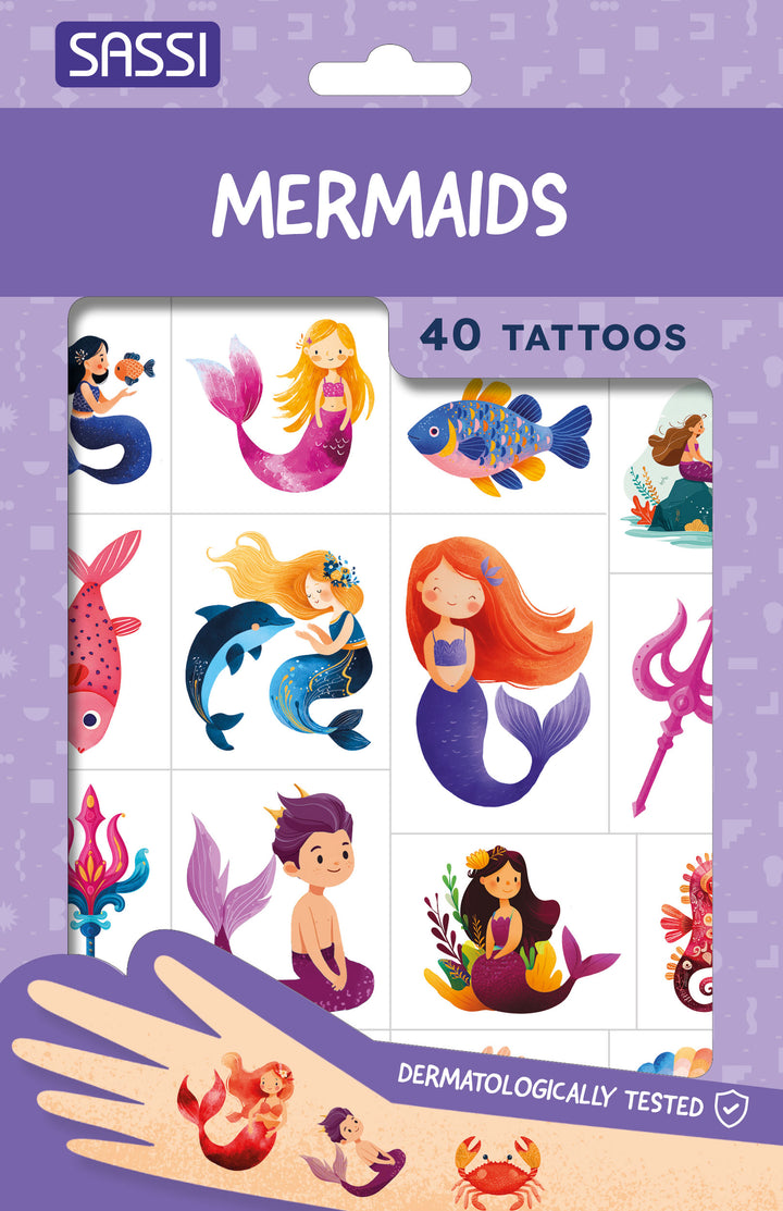 Sassi Tattoo Pack with FREE CDU, 44 pcs