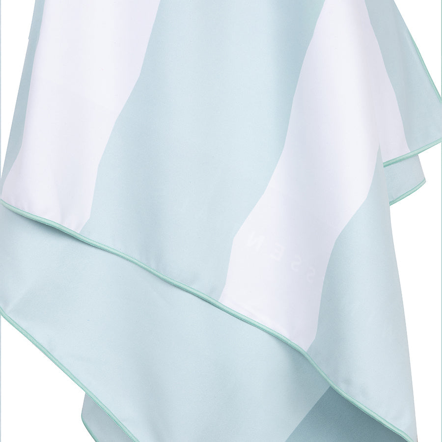 Swim Essentials Luxe Recycled Microfiber Beach Towel, The Beach Club, 180 x 90 cm