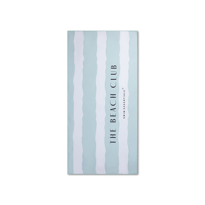 Swim Essentials Luxe Recycled Microfiber Beach Towel, The Beach Club, 180 x 90 cm