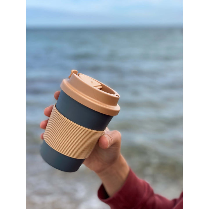 Fabelab - PLA To-Go Coffee Cup - Blue Spruce/Caramel