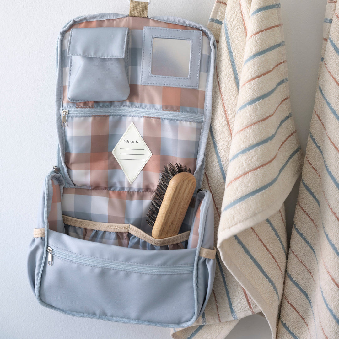 Fabelab - Eco Toiletry Bag with Hanger - Lilac
