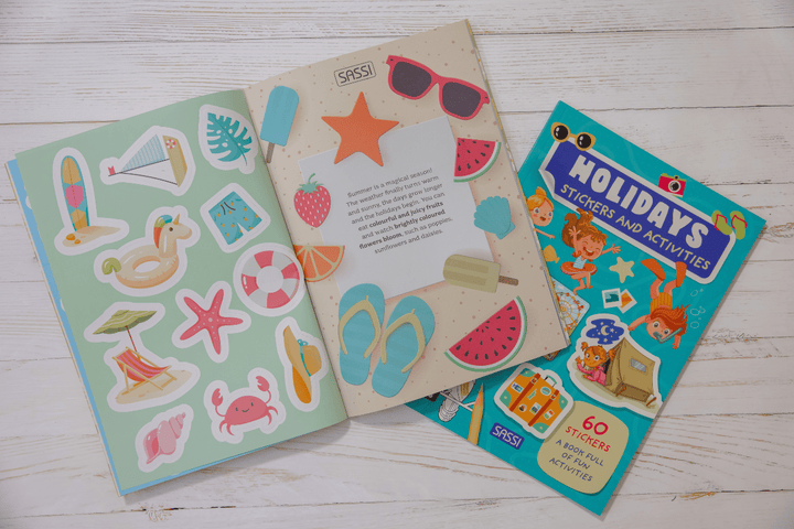 Sassi Stickers and Activities Book - Holidays