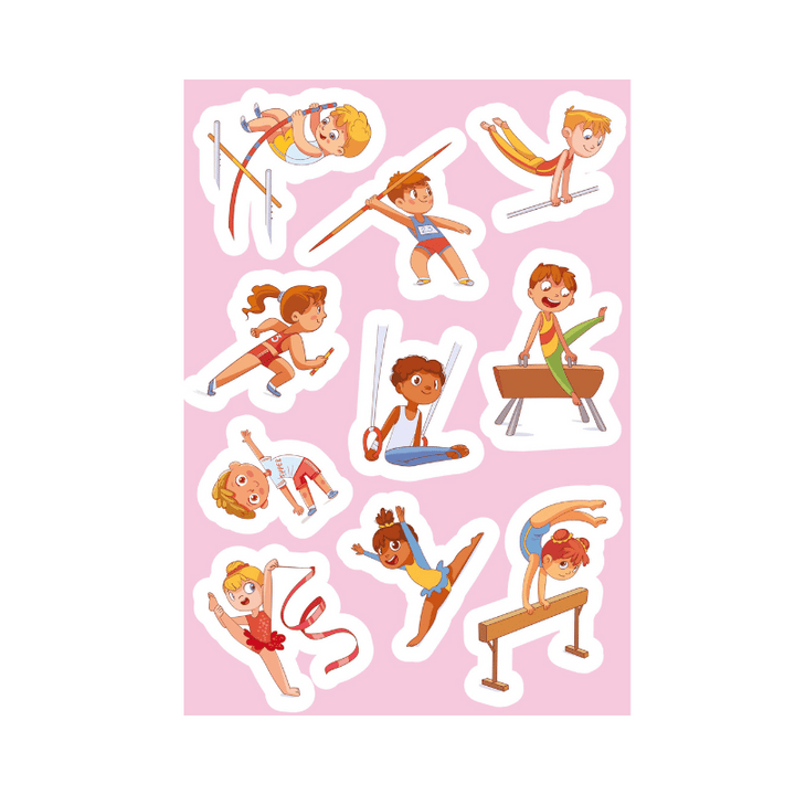 Sassi Stickers and Activities Book - Sports