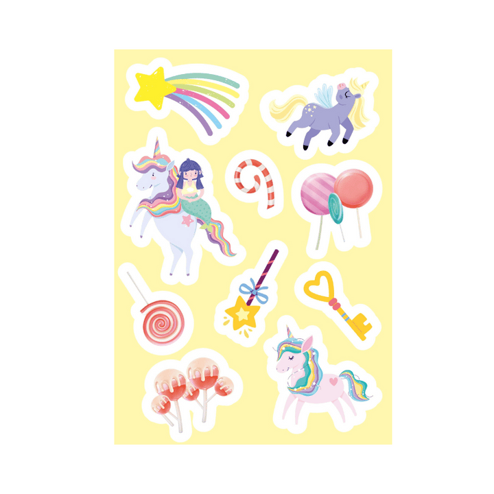 Sassi Stickers and Activities Book - Unicorns