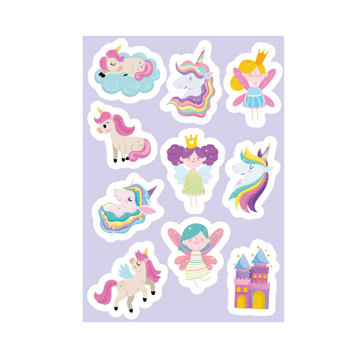 Sassi Stickers and Activities Book - Unicorns