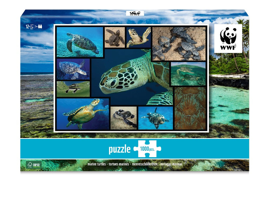 WWF Turtles Puzzle, 1000 pcs