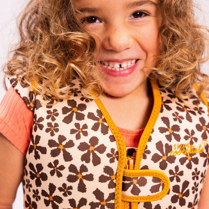 Swim Essentials Kids  Swimming Vest - Wild Flower, 1-2 yrs
