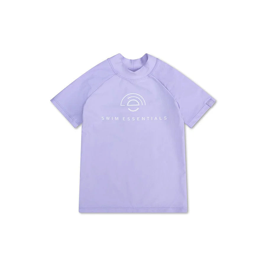 Swim Essentials Short Sleeved Rashguard, Lilac