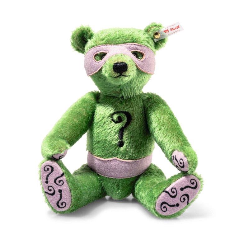 Steiff Batman Series - The Riddler Teddy Bear, 30 cm