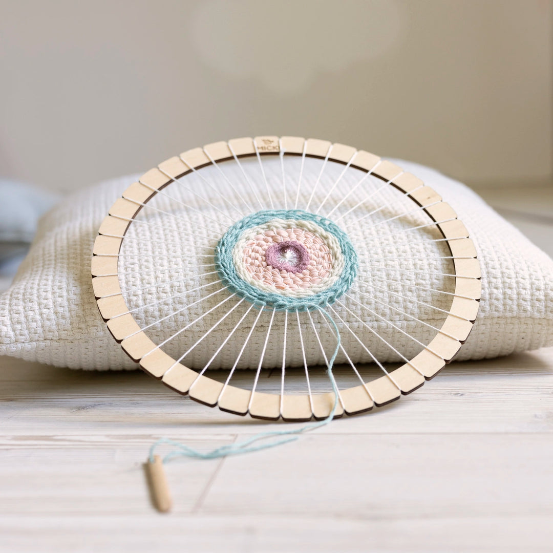 Micki Round Weaving Frame, 30 cm