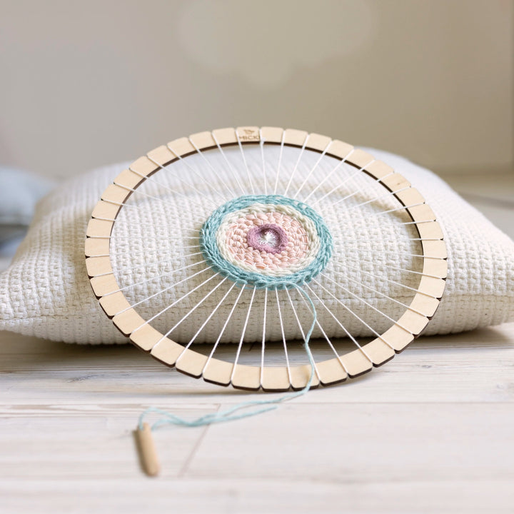Micki Round Weaving Frame, 30 cm