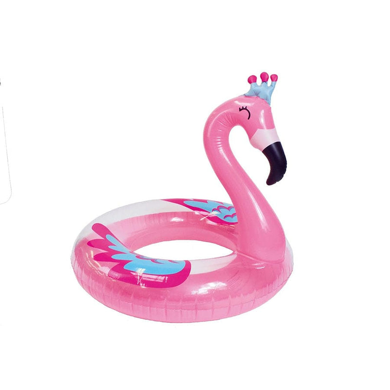 Swim Essentials Animal Swim Ring, Pink Flamingo