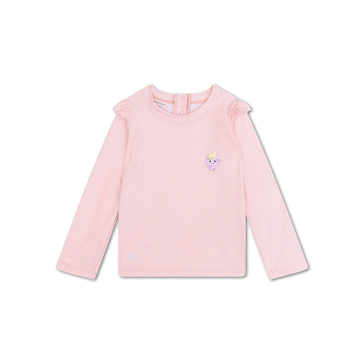 Swim Essentials Girls UV Long Sleeved Rashguard, Blackberry