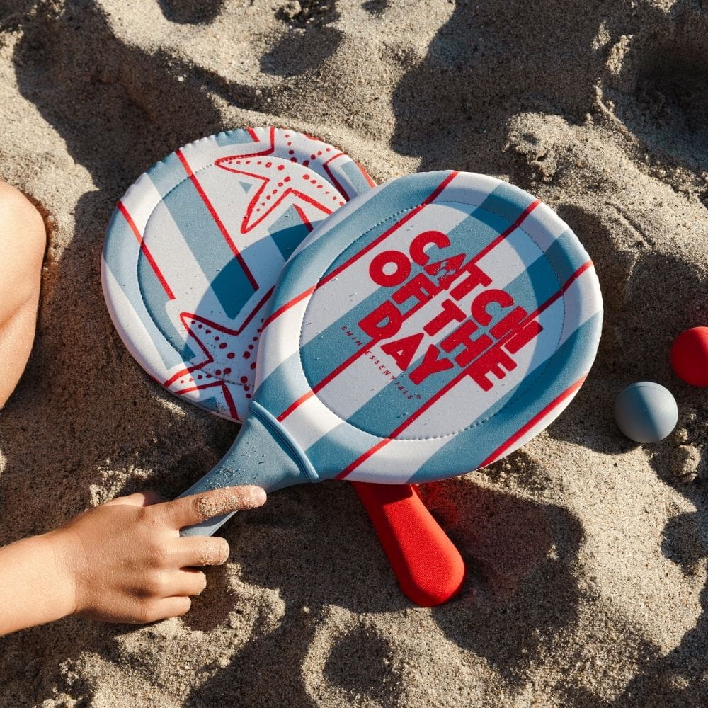 Swim Essentials Beach Tennis Set - Catch Of The Day