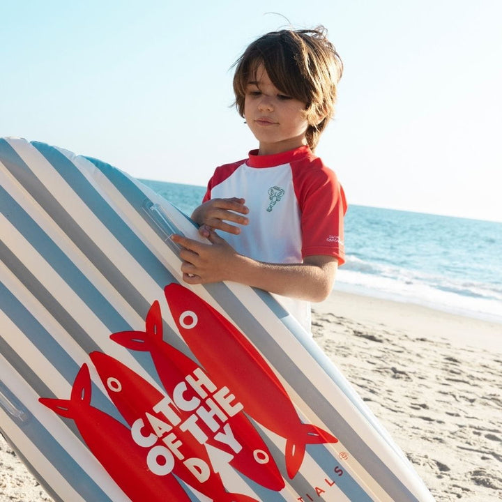 Swim Essentials Inflatable Surfboard - Catch Of The Day, 120 cm