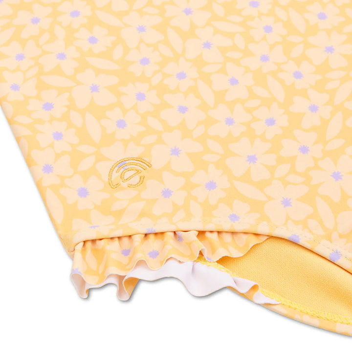 Swim Essentials UV Long Sleeved Swimsuit Rashguard, Florish Yellow