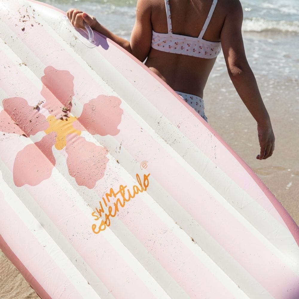 Swim Essentials Inflatable Surfboard - Flower Market, 120 cm