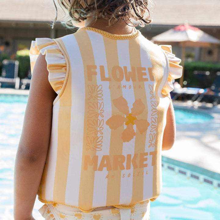 Swim Essentials Kids Swimming Vest - Flower Market, 3-6 yrs