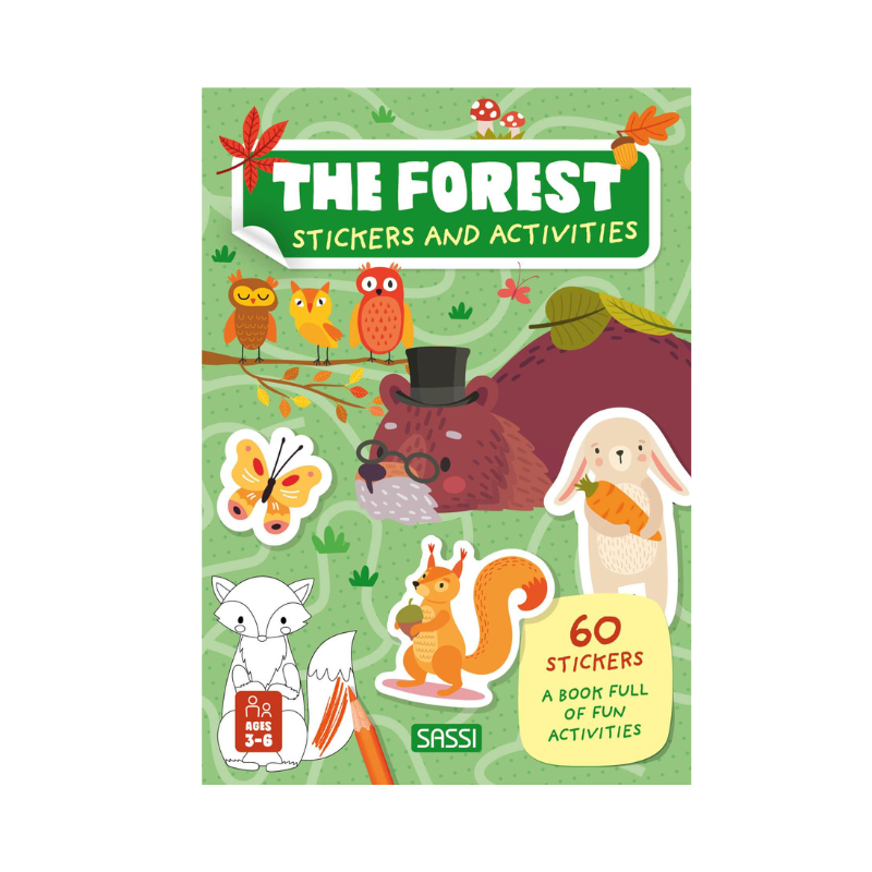 Sassi Stickers and Activities Book - The Forest