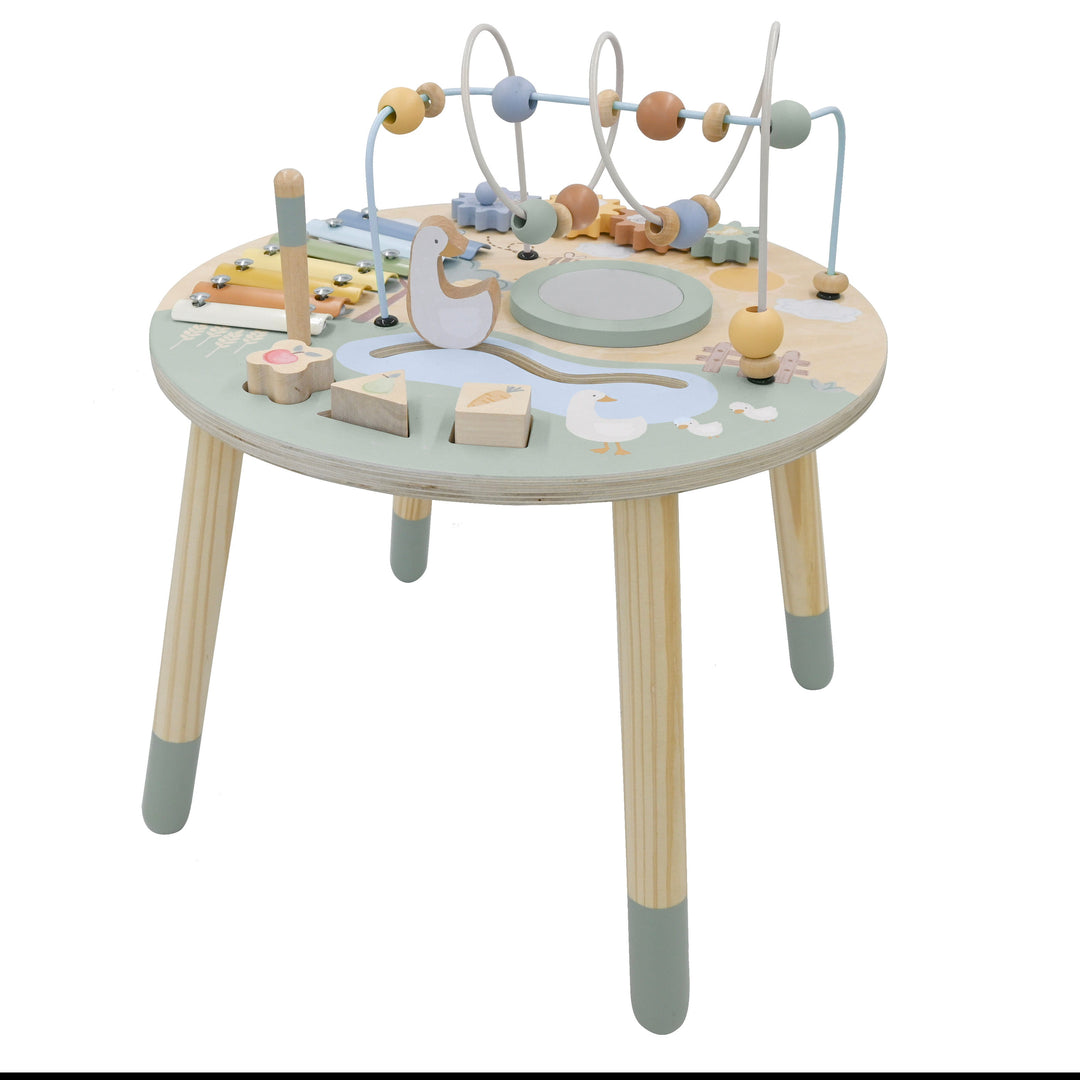 Lola & Bear Wooden Activity Table - Down at the Farm
