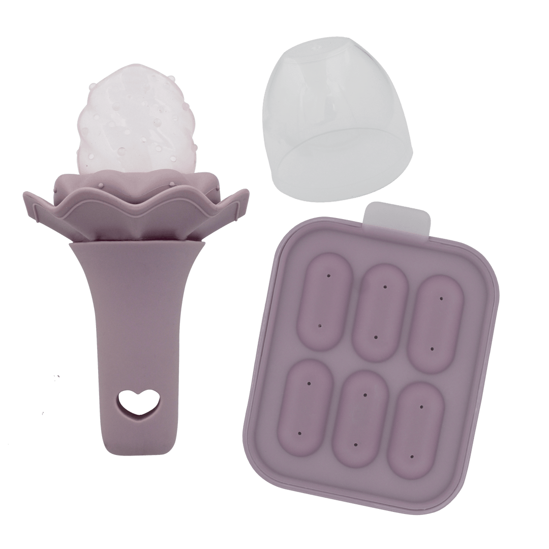 Koukla Baby Fresh Food Feeder Set, Lilac