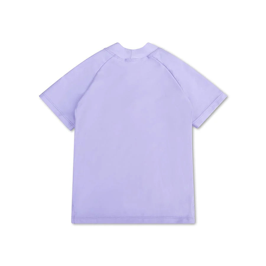 Swim Essentials Short Sleeved Rashguard, Lilac