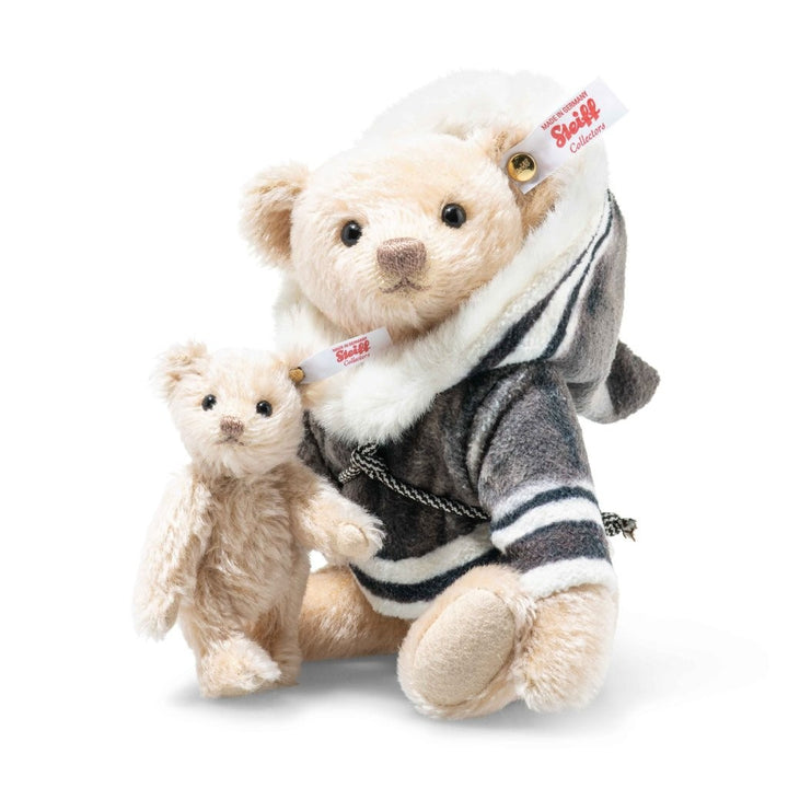 Steiff Limited Edition - Mama with Baby Teddy Bear, 23 cm