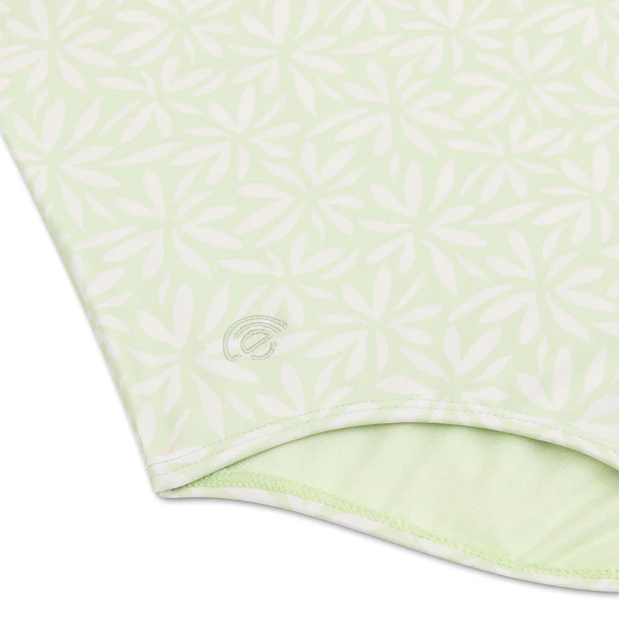 Swim Essentials Girls UV Bathing Suit, Matcha Green