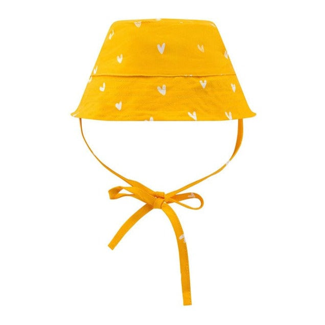 Swim Essentials UV Sunhat, Orange Hearts
