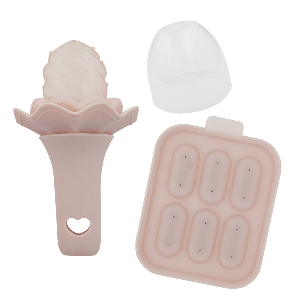 Koukla Baby Fresh Food Feeder Set, Blush