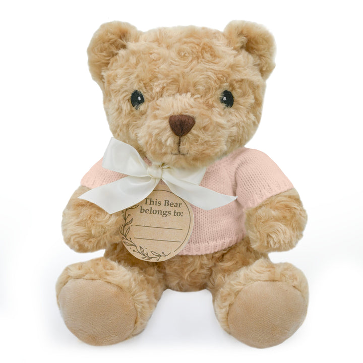 Lola & Bear My First Teddy Bear, Pink, 23 cm