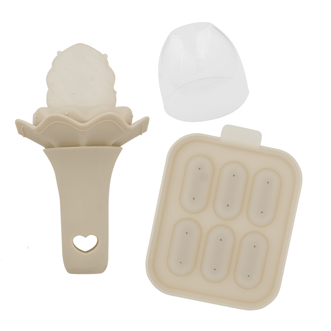 Koukla Baby Fresh Food Feeder Set, Sand