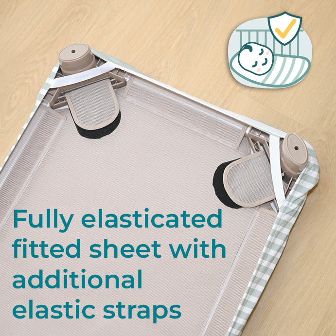 Imagine That Sage Stripe Stacker Bed Sheet Set