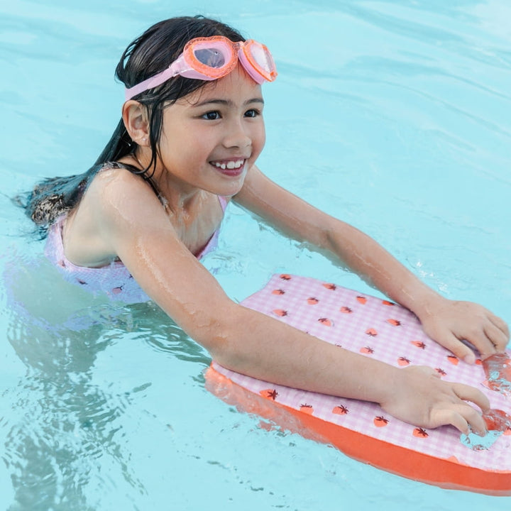 Swim Essentials Heart Goggles - Strawberry Fields