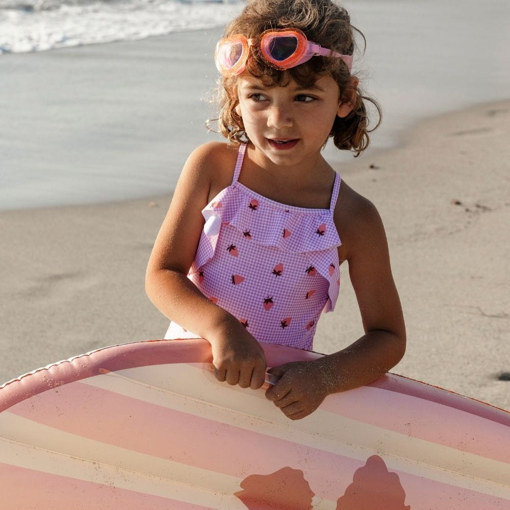 Swim Essentials Heart Goggles - Strawberry Fields