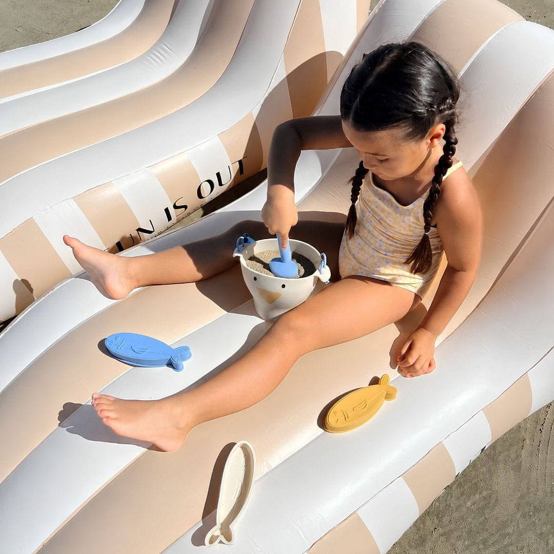 Swim Essentials Inflatable Luxe Lounge Float - Saint Tropez