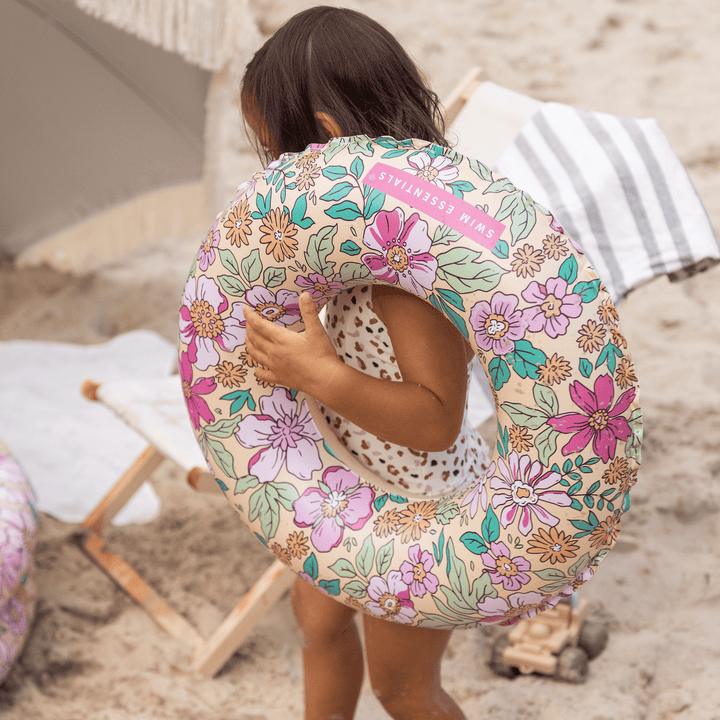 Swim Essentials Inflatable Swim Ring - Blossom, 55 cm
