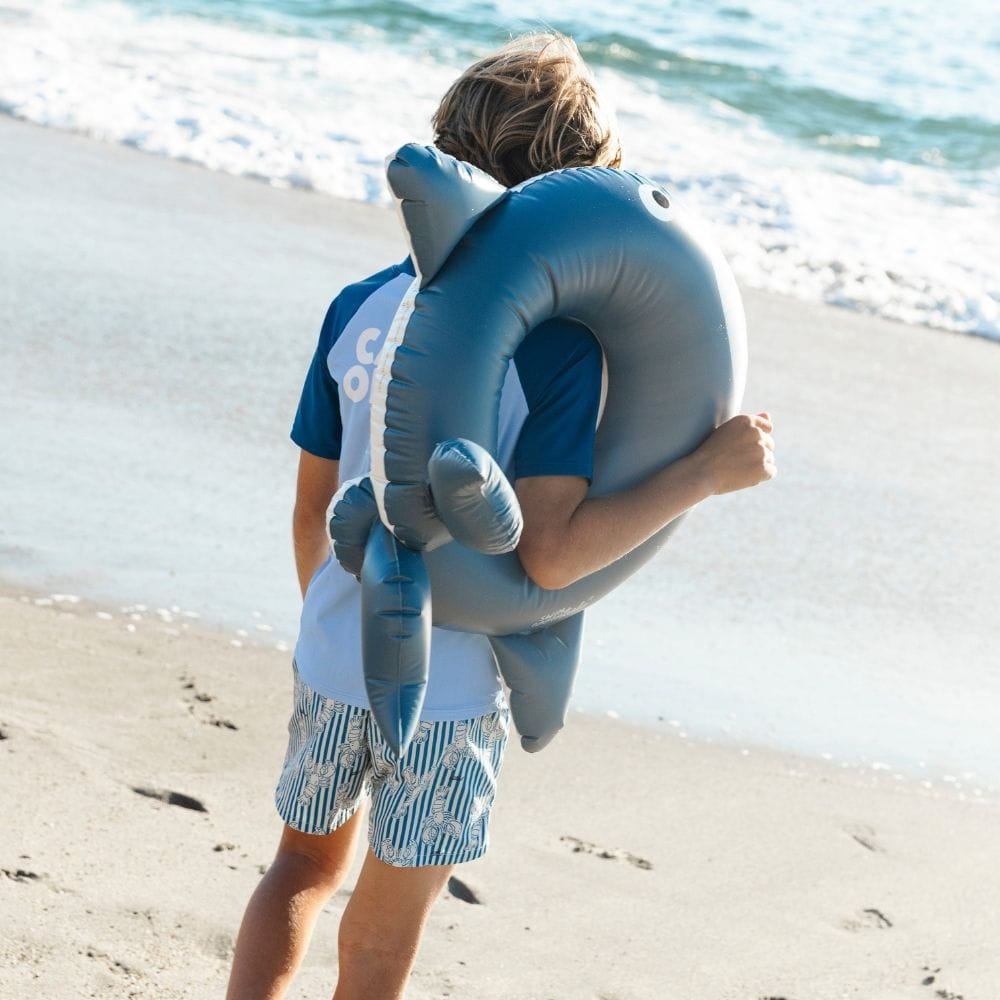 Swim Essentials Inflatable Split Swim Ring - Walter Whale, 55 cm