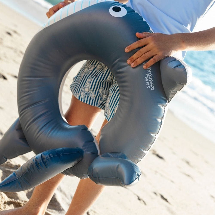 Swim Essentials Inflatable Split Swim Ring - Walter Whale, 55 cm