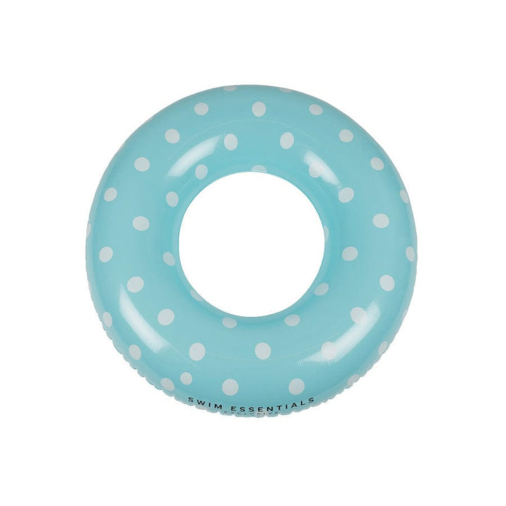 Swim Essentials Inflatable Swim Ring - Blue Dots, 55 cm