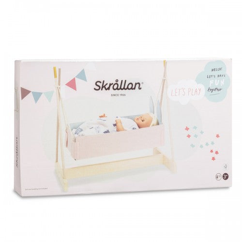 Skrallan Felt Rocking Cradle