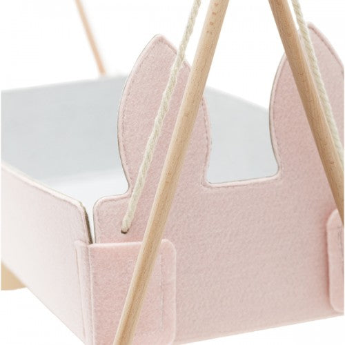 Skrallan Felt Rocking Cradle