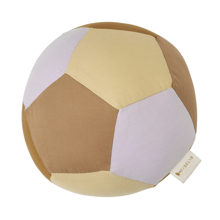 Fabelab - Fabric Ball - Lilac mix, 15 cm