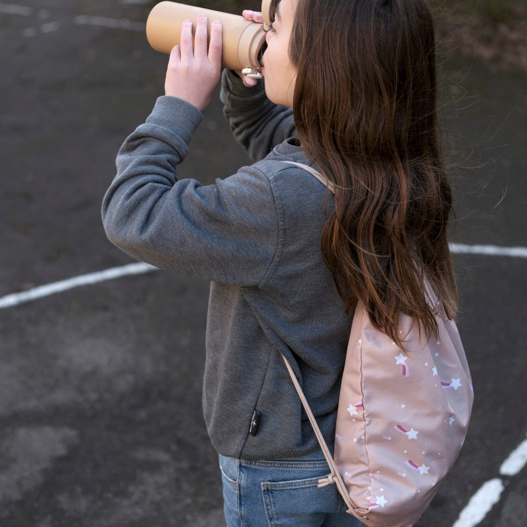 Fabelab - Eco String Bag - Shooting Star/Caramel