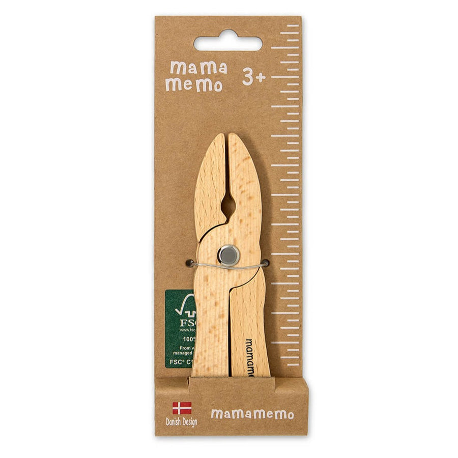 MamaMemo Wooden Workshop Tools - Pliers Default Title