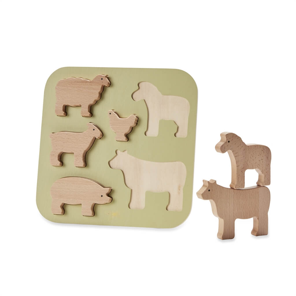 by Astrup Wooden Puzzle - Farm Animals Default Title