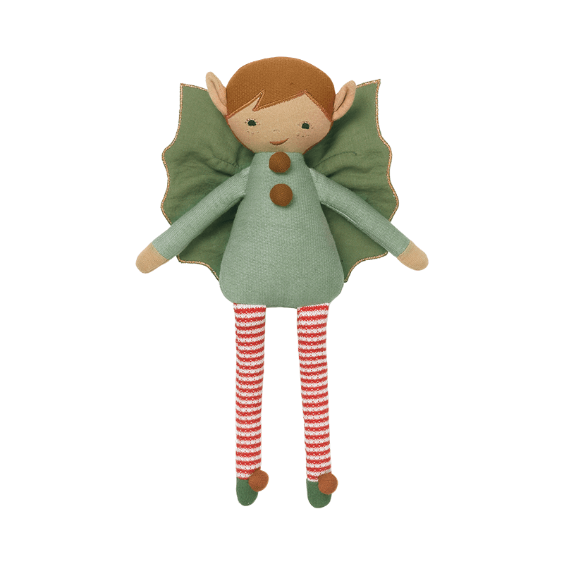 Fabelab Christmas - Elf Doll - Christmas Spirit, 30 cm