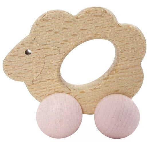 Hess-Spielzeug Rolli Sheep Natural Pink Default Title