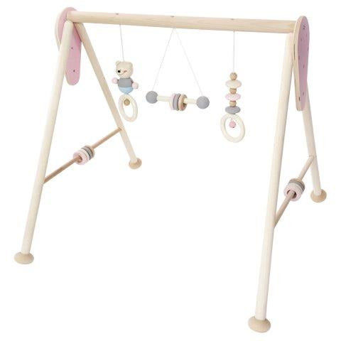 Hess-Spielzeug Baby Play Gym Natural Pink Default Title