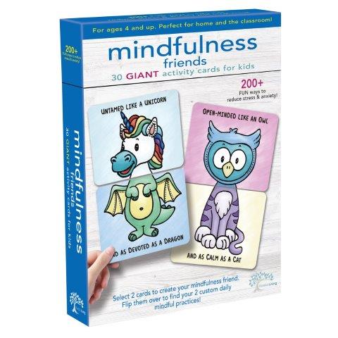 Mindful Living - Mindfulness Friends Giant Cards, 30 pcs